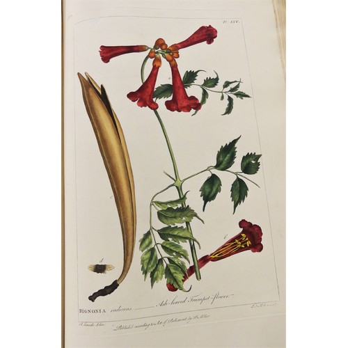 1077 - Philip Miller F.R.S Gardeners Dictionary in Two Vols 1809 - Figures of Beautiful, Useful and Uncommo... 