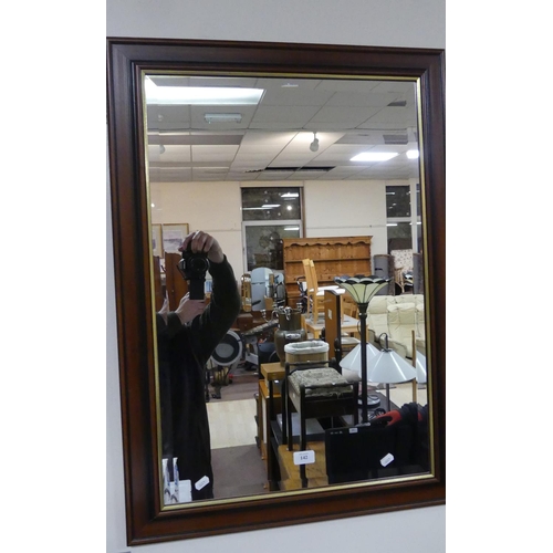 142 - Bevelled Wall Mirror