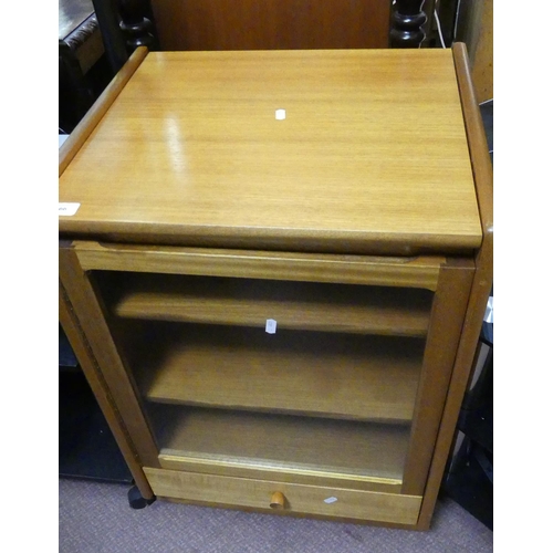 166 - Teak Stereo Cabinet