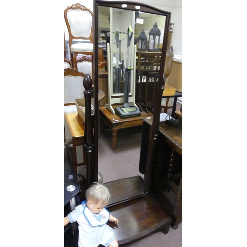 169 - Stag Cheval Mirror