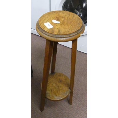 173 - Oak Plant Stand