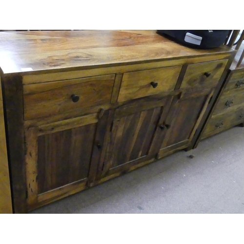 180 - Hardwood 3 0 3 Sideboard