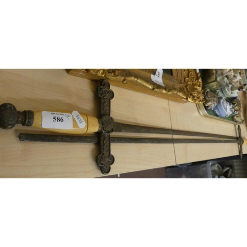 586 - Pair of Decorative Swords