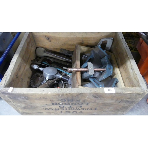 122 - Box Assorted Tools