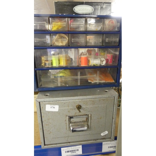 176 - 2 Boxes - Fly Tying Equipment