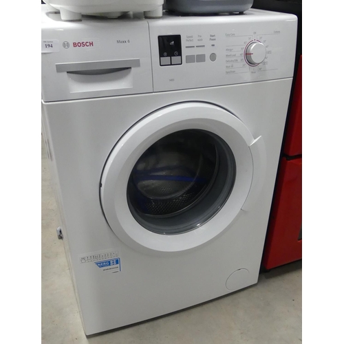 194 - Bosch Maxx6 Digital Washing Machine