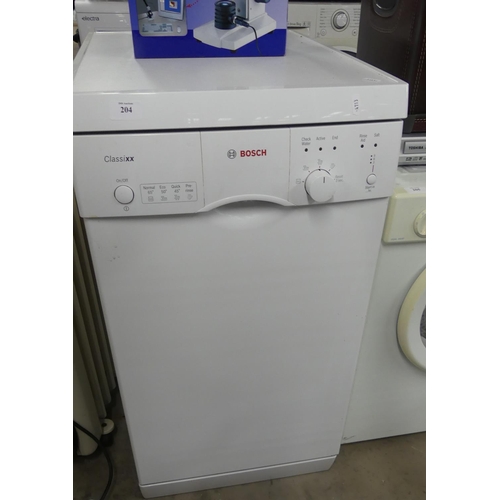 204 - Bosch Classixx Dishwasher