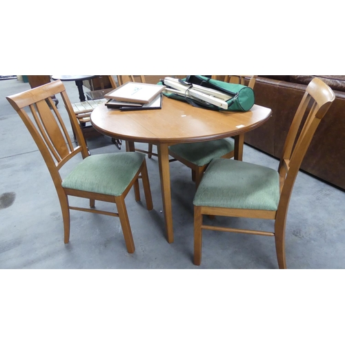 234 - Drop Leaf Dining Table & 4 Chairs