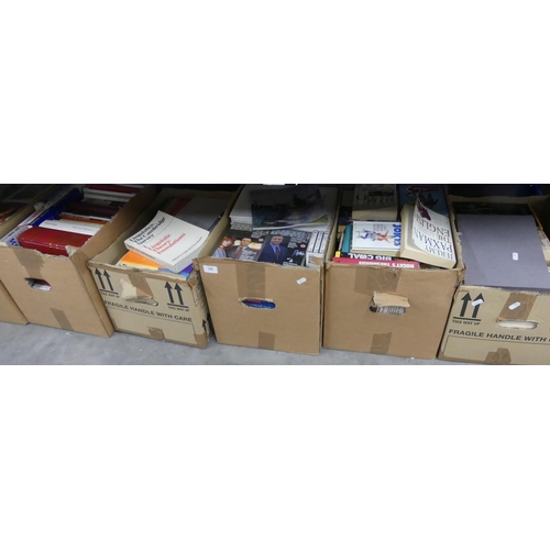 245 - 6 Boxes of Books & Videos