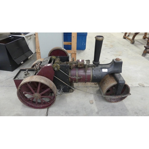 277 - Scale Model Live Steam Road Roller