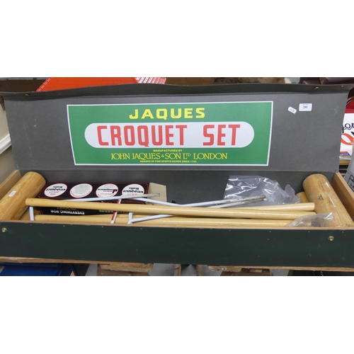 280 - Jaques Croquet Set