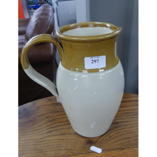 297 - Glazed Stoneware Jug