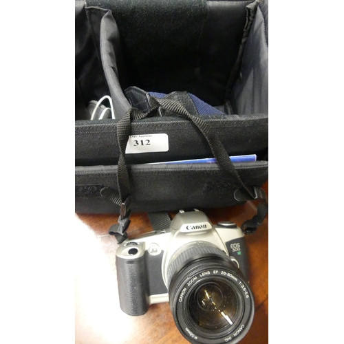 312 - Canon EOS 500 Camera & Lens