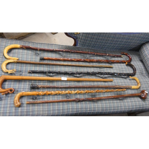 339 - Assorted Walking Sticks