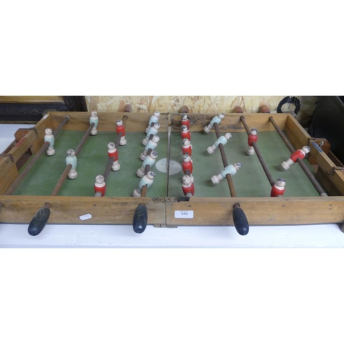 356 - Vintage Table Football Game