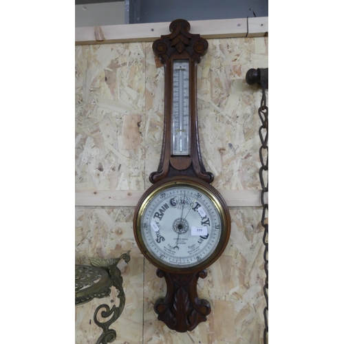 359 - Oak Barometer