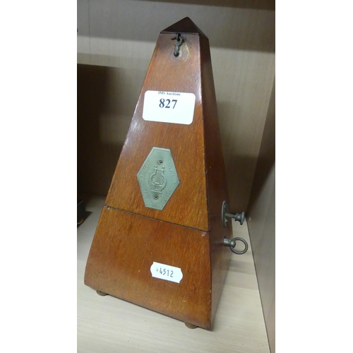 827 - Vintage Swiss Metronome.