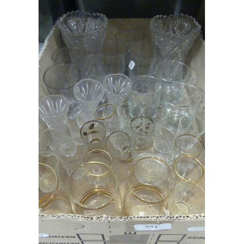 951 - Box - Assorted Glasses.