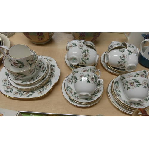 984 - Crown Staffordshire China Tea Set.