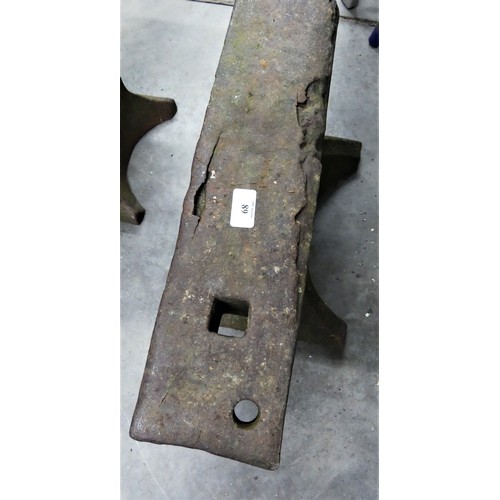 89 - Large Iron Anvil