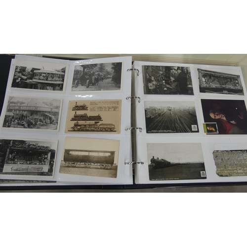 1530 - Album of Vintage & Modern Reproduction Picture Postcards - Various Themes.