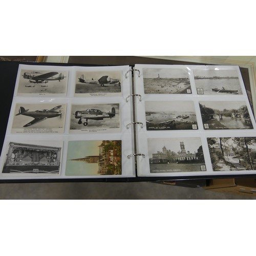 1530 - Album of Vintage & Modern Reproduction Picture Postcards - Various Themes.