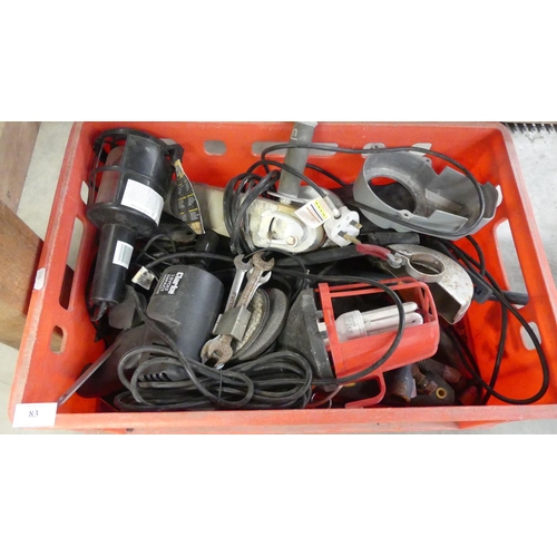 83 - Box of Assorted tools