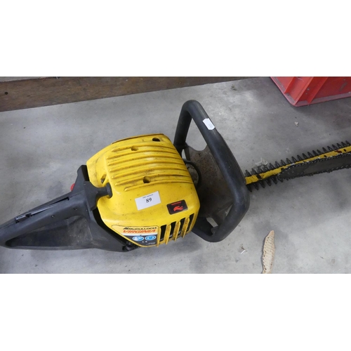 89 - McCulloch Petrol Hedge Trimmer