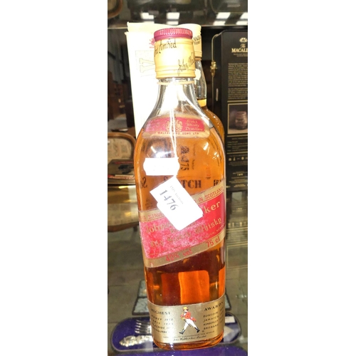 1476 - Bottle of Johnnie Walker Red Label Scotch Whisky.