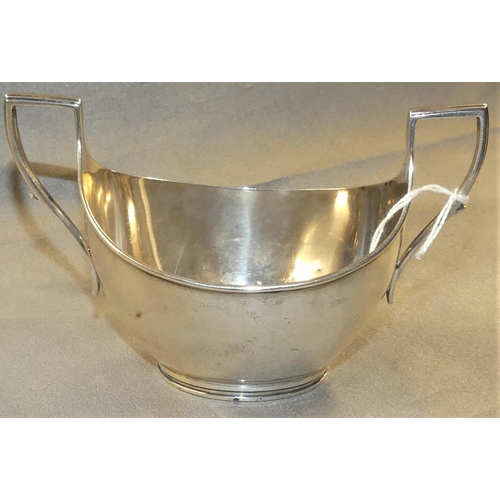 1516 - Victorian Sheffield Silver Helmet Shaped Sugar Bowl, Hallmarked 1899, weighing approx 2.9 oz troy.