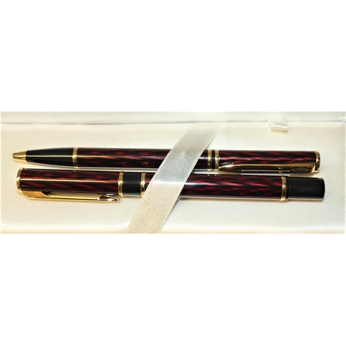 1609 - Waterman Fountain Pen & Ballpoint Pen in Case