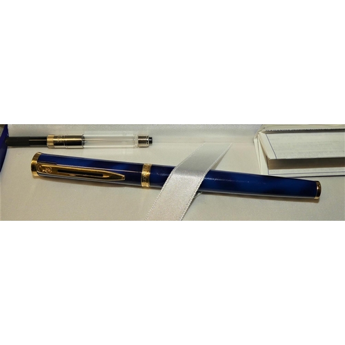 1610 - Waterman's 18ct Nib Fountain Pen in Case