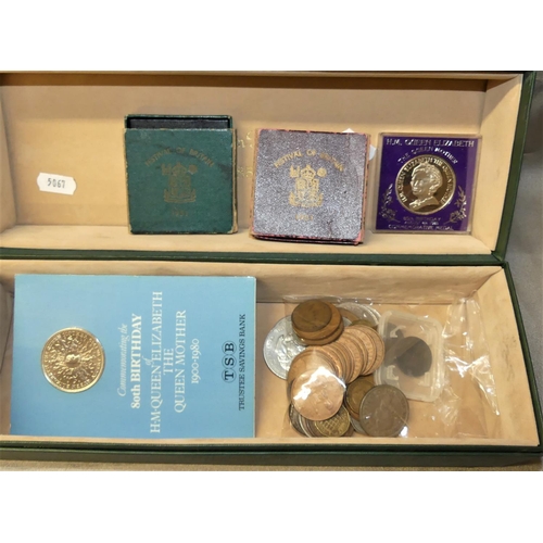 1618 - Box of Mixed Commemorative and Old Coins