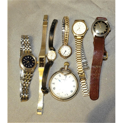 1621 - Box Ladies Modern Wrist Watches & Pocket Watch