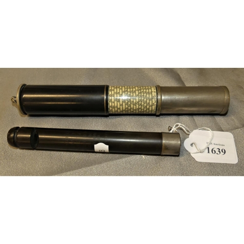 1639 - Cylindrical Mathematical Calculator & Swannee Whistle