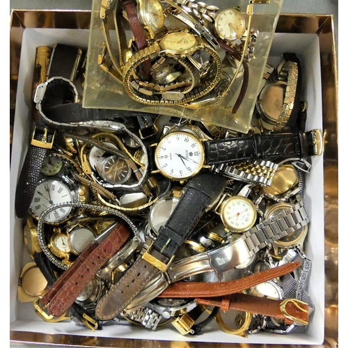 1671 - Box - Quantity of Mixed Modern Watches