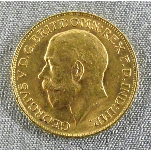 1749 - George v Gold Sovereign 1913