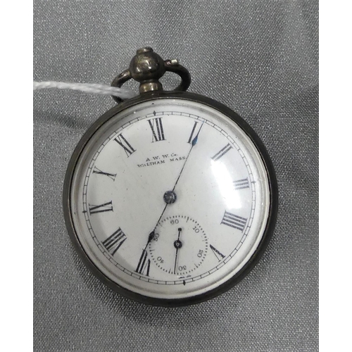 1822 - Ladies Silver Cased Pocket Watch