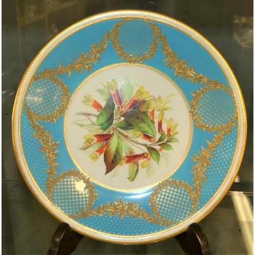 962 - Worcester Bone China Cabinet Plate.