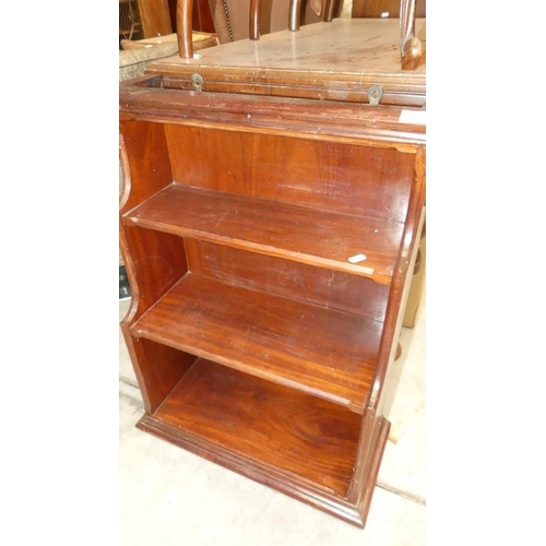 2161 - Mahogany Hanging Bookcase.