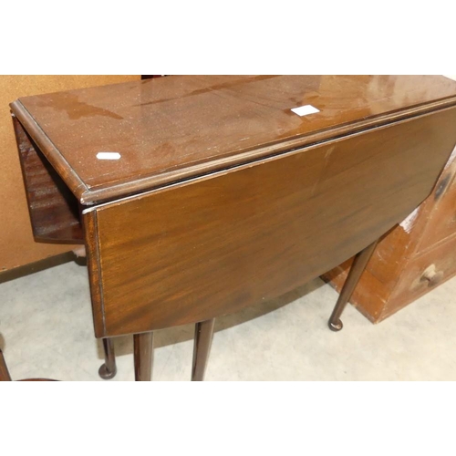 2213 - Mahogany Drop Leaf Table