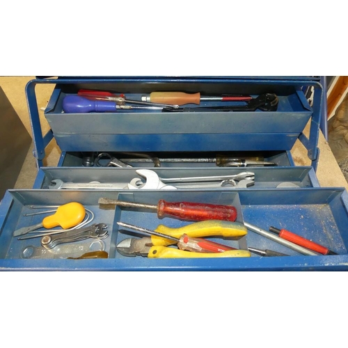 114 - Tool Box Of Assorted Tools.