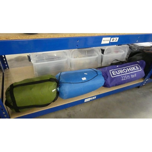 211 - Eurohire Tent & Sleeping Bags