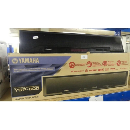 231 - Yamaha YSP-600 Soundbar