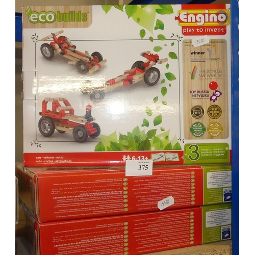 375 - 4 Engino Construction Kits (New)