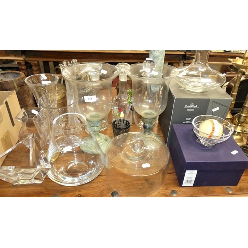 632 - Assorted Glass