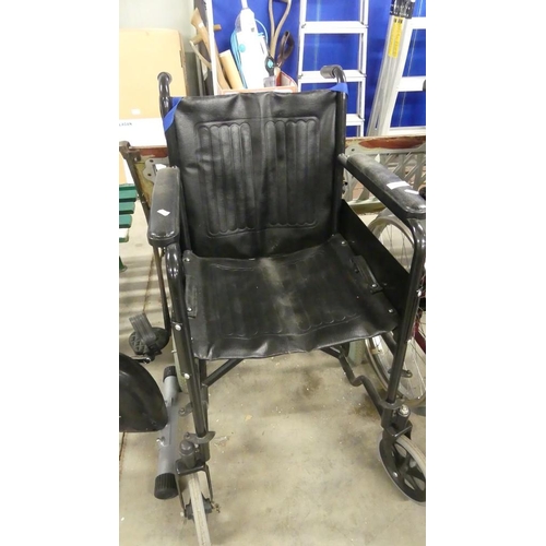 66 - Folding Wheelchair