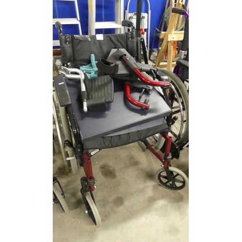 67 - Folding Wheelchair