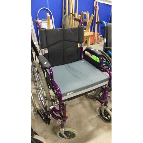 68 - Folding Wheelchair