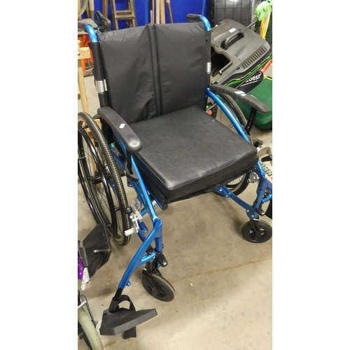 69 - Folding Wheelchair